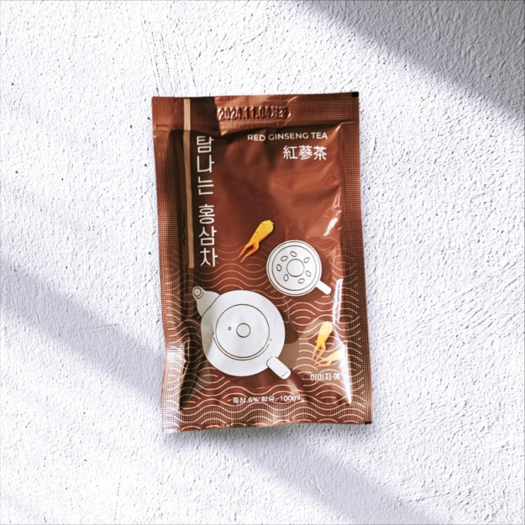 감기예방 명절에 좋은 선물  탐나는 홍맥차 홍삼차선물세트