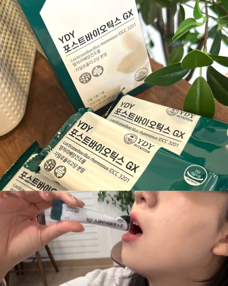 요구르트맛 맛있는 유산균!<YDY 포스트바이오틱스 GX> 4세대 장건강 유산균으로 변비에 좋은 바이오틱스 먹어본 후기