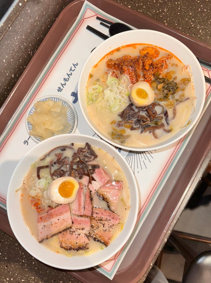 신도림 현대백화점 디큐브시티 맛집 추천 라멘짱