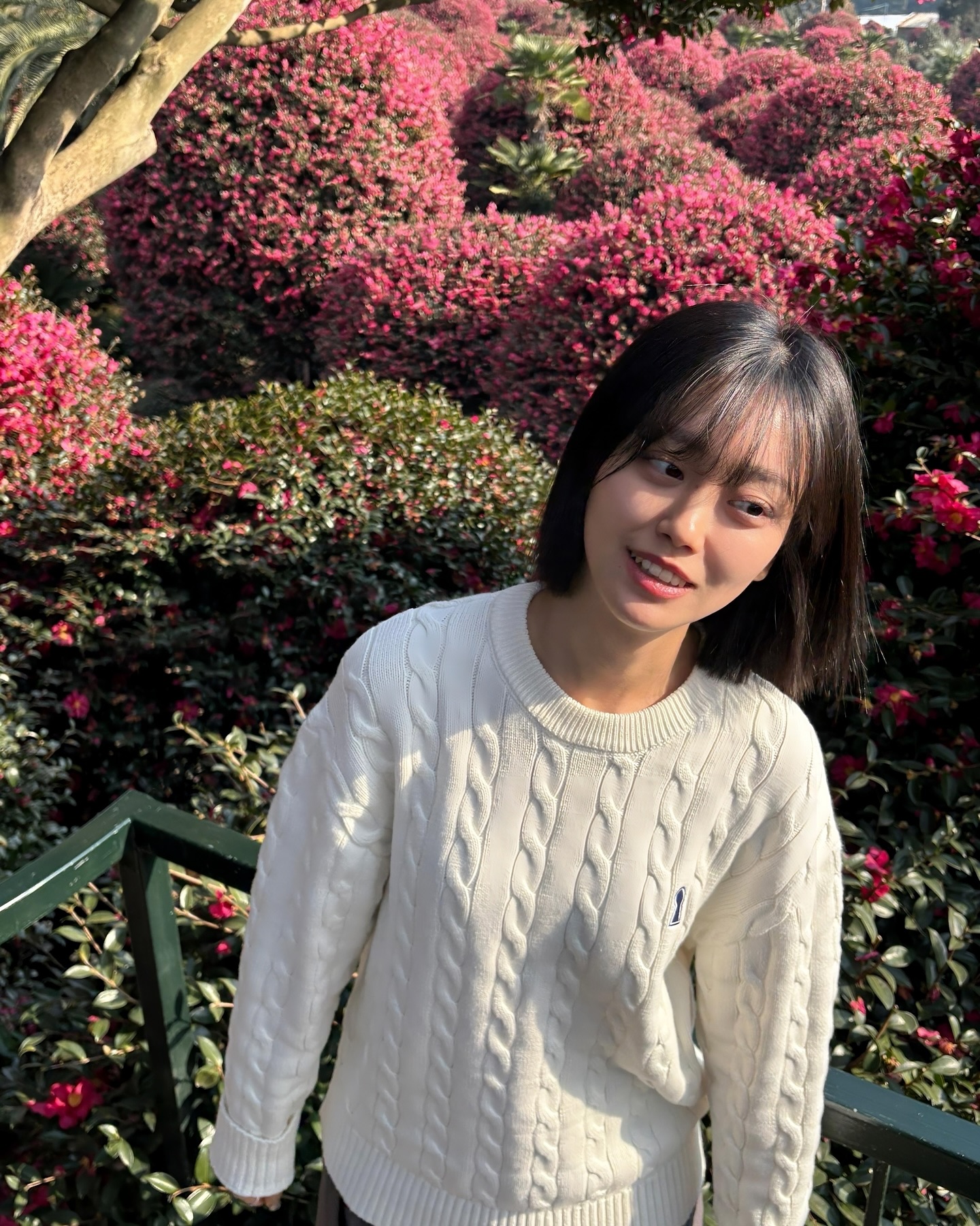 🌺
빨강인줄 알았는데 분홍이던 동백!!