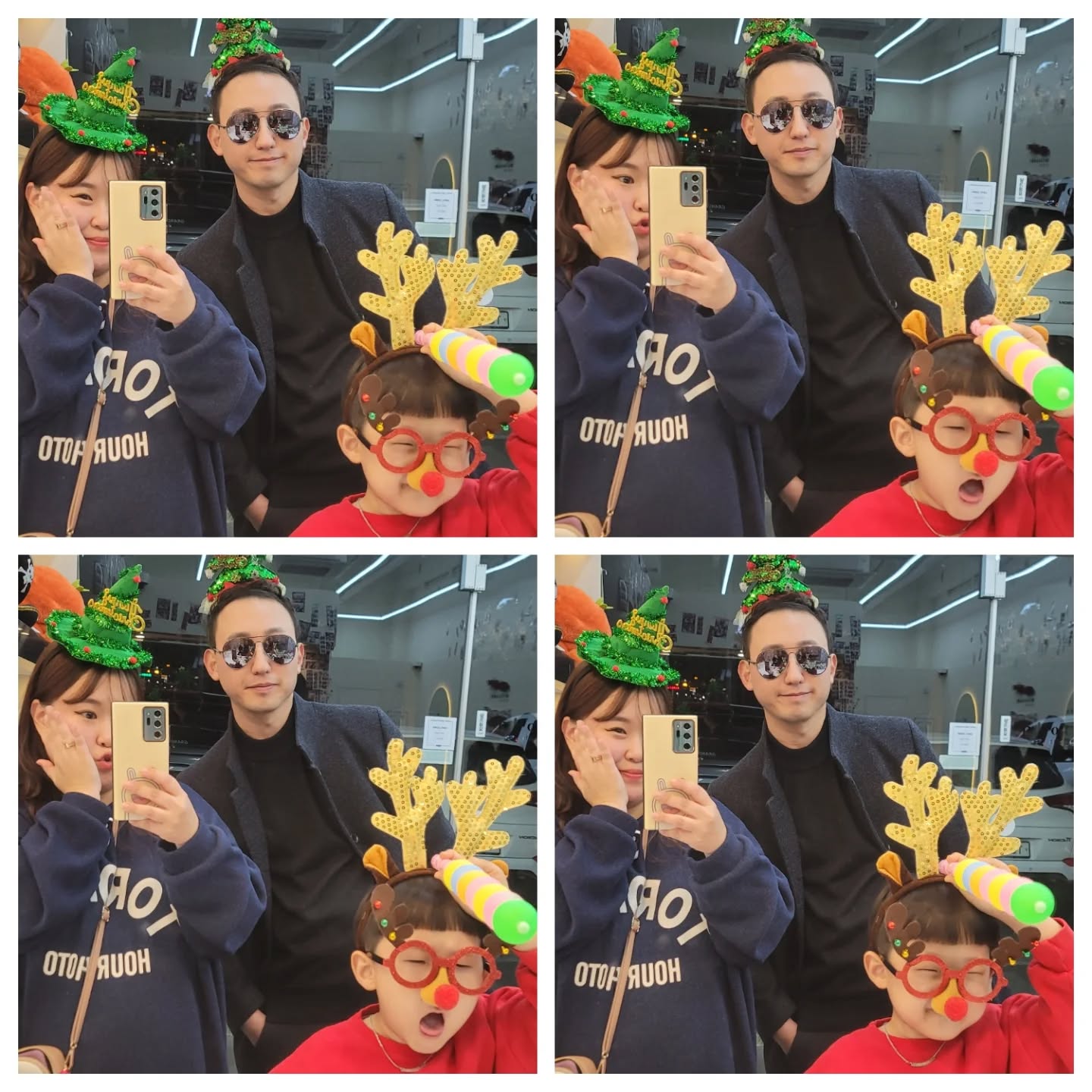 🎄 셋이 아닌 넷 #함께라서행복

뱃속에 16주된 우리 #둘찌 #또복이 와 
넷이서 함께 보내는 #크리스마스 
넘나 행복해😊❤❤
.
.
.
#메리크리스마스
#해피성탄절 
#가족사진