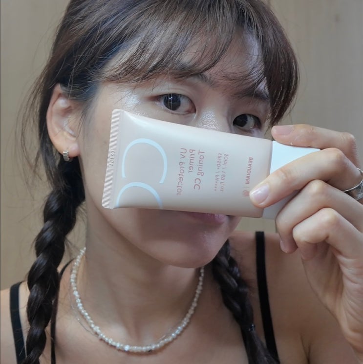 뷰디아니 톤업 CC크림, 파데프리 쌩얼 메이크업 정착 후기