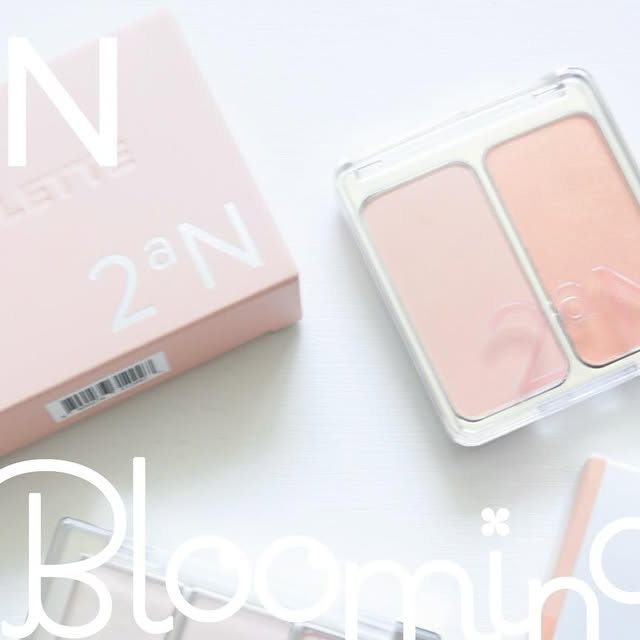 솜 on Instagram: "#투에이엔광고 🌸 Blooming Garden 컬렉션 🌸 투에이엔에서 겨울이 지나고 다가올 봄에 웜톤을 위한 컬렉션이 출시했어요! 하이라이터, 아이팔레트, 듀얼 치크 세 아이템을 핑크