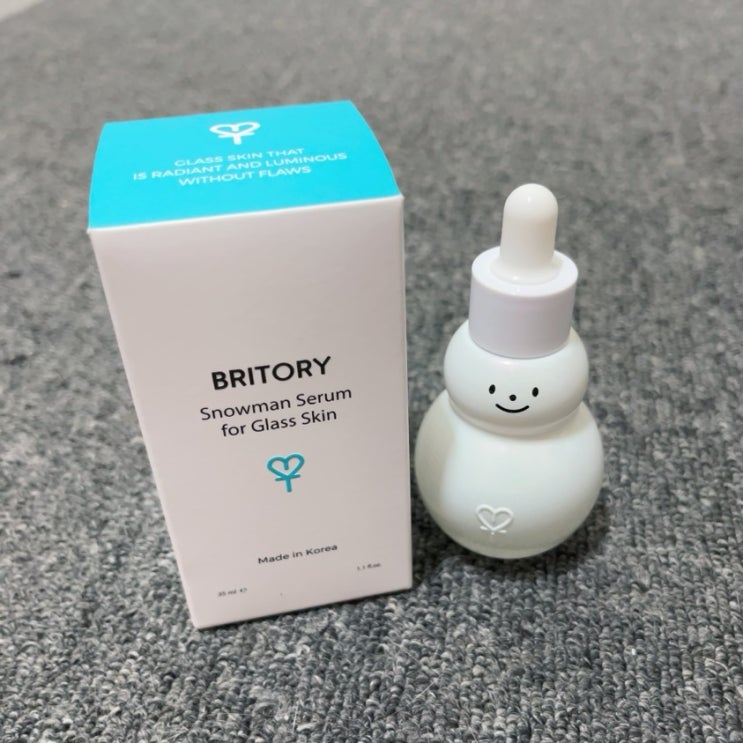 피지조절이 가능한 산뜻한 브리토리 눈사람 세럼