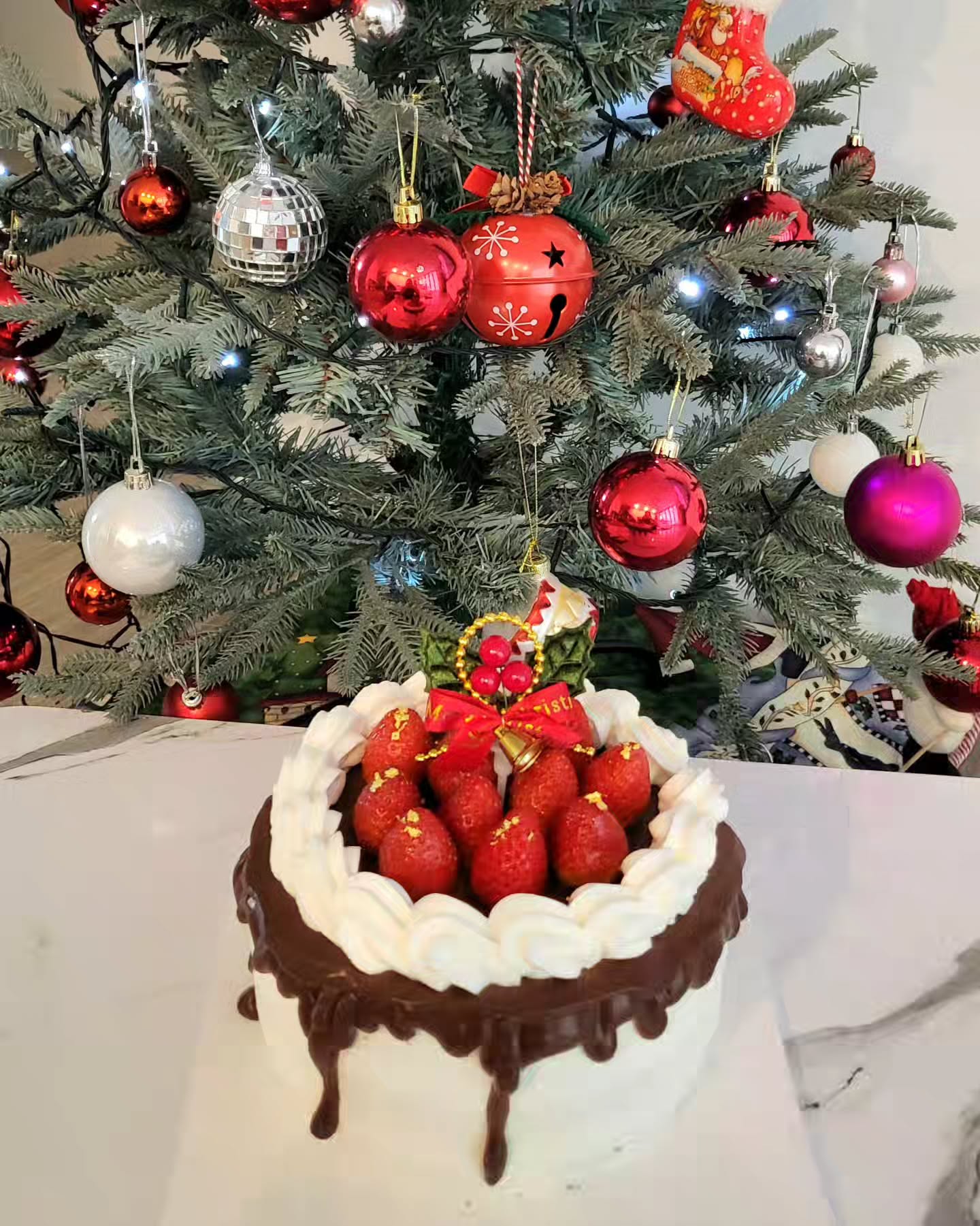-
해피 크리스마스~🎄🎅
유난히 외롭고 허전한 크리스마스네요.
그러거나 말거나 케이크는 참 맛있네~
달달한 초딸케이크로 아침부터 당충전🎂
모두 해피 크리스마스 보내길🫶

#2024크리스마스
#해피크리스마스
#아침부터당충전
#초코딸기케이크
#올해두