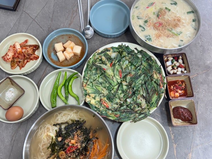 [예정국수] 멸치육수가 진국인 경산 잔치국수 맛집