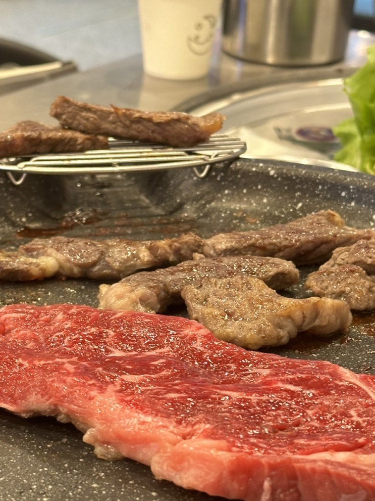 Sarah의 상동맛집 / 부천맛집 [ 싸다구 무한리필 ] 한우 한돈