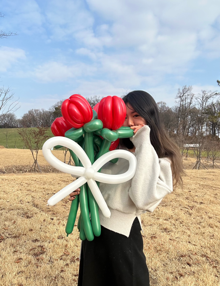 러뷰리 풍선꽃다발 졸업식꽃다발 추천해요