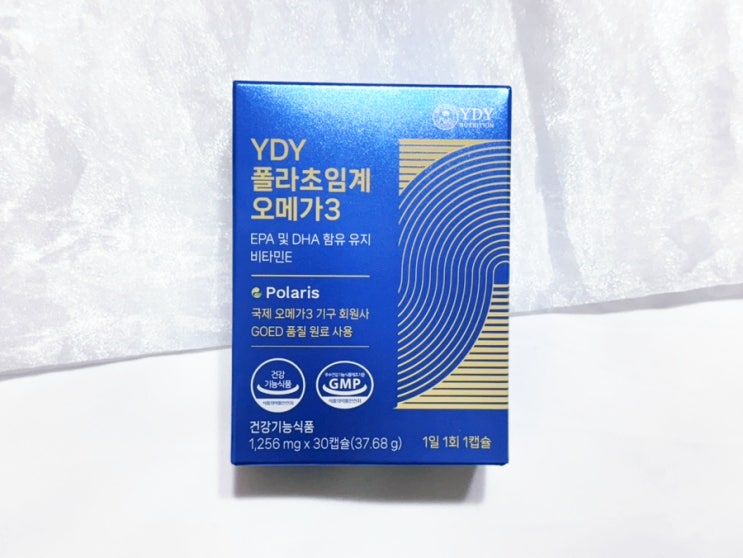 고약사오메가3 YDT뉴트리션 폴라 초임계 오메가3