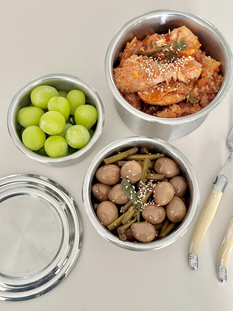 올스텐 반찬통 에버스텐 케이크 원형 반찬보관용기 3종세트