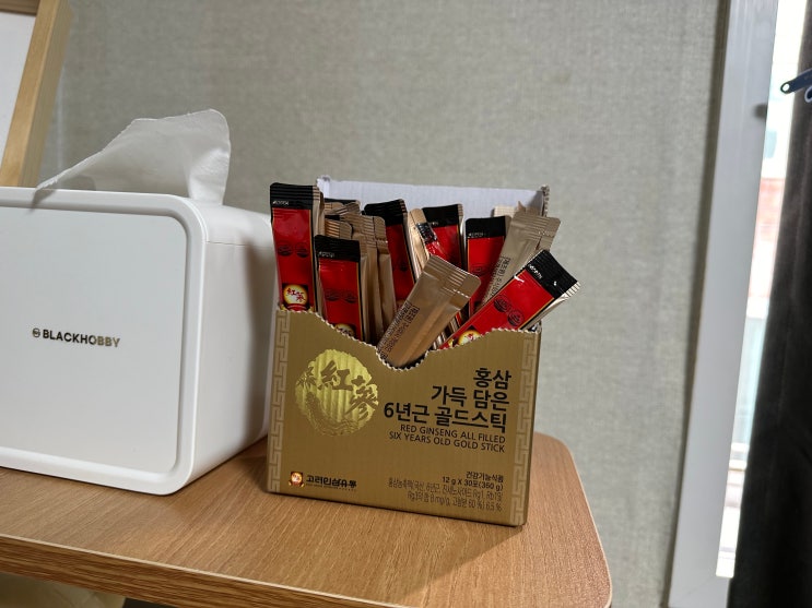 고려인삼유통 홍삼 가득 담은 6년근 골드스틱으로 면역력 챙기기