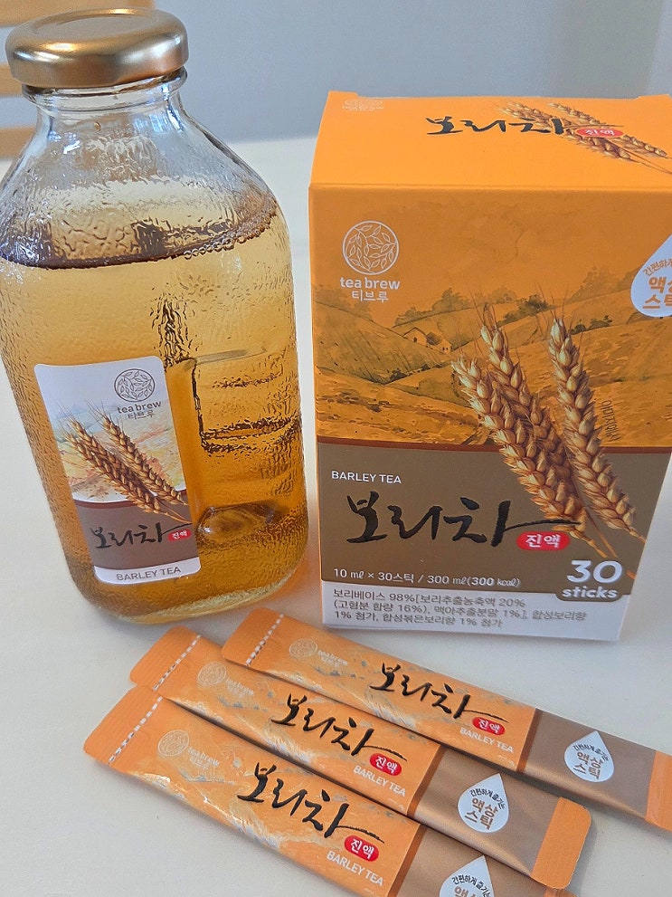 끓일 필요 없이 편하게 고소한 맥널티 보리차 진액 솔직후기