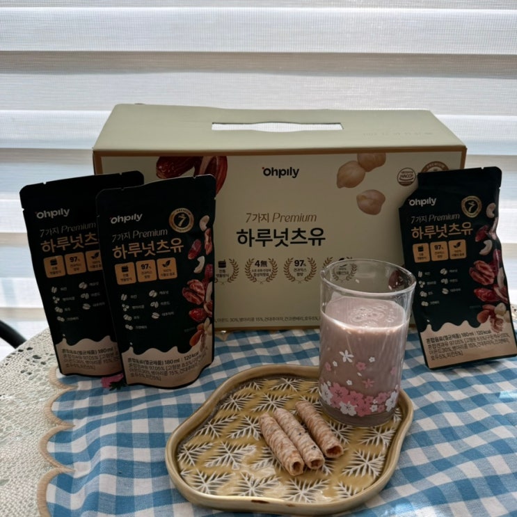 부모님선물 오필리 하루넛츠유 유당불내증 두유추천