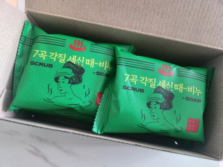 [뷰카] 온몸이 아기피부 7곡 각질 세신 때비누