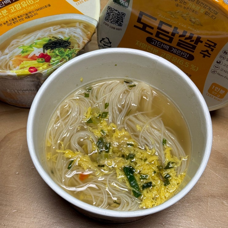 백제 도담쌀국수 고단백 계란맛으로 즐기는 밀가루 0% 건강한 한끼