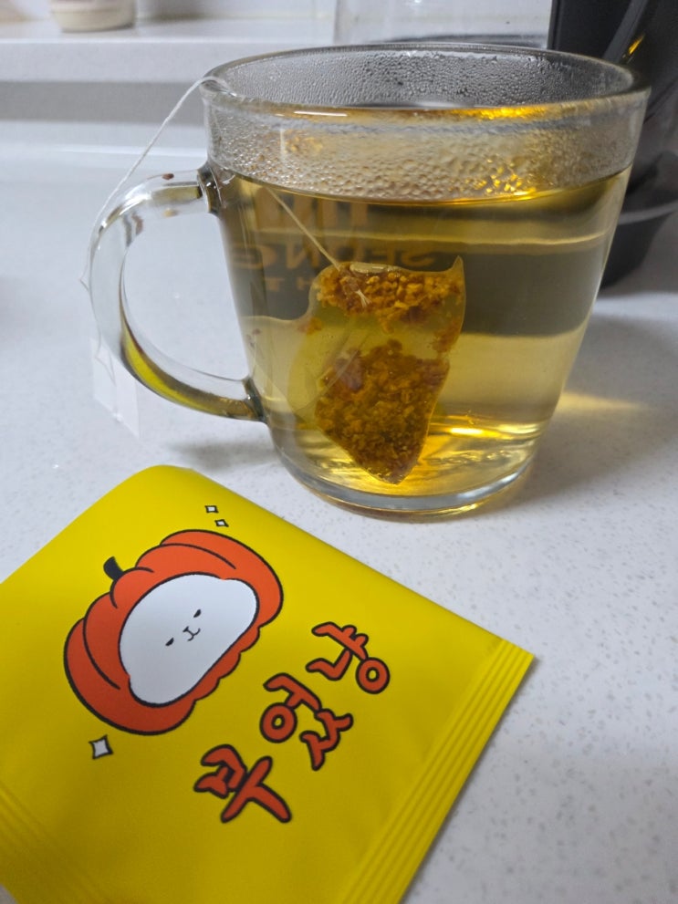 호박차 국내산 호박티로 붓기빼기 늙은호박티