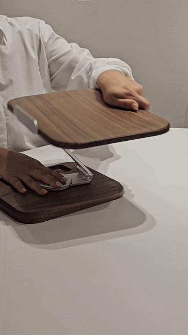 튼튼한 높이조절 원목 독서대 고급스러움까지 함께