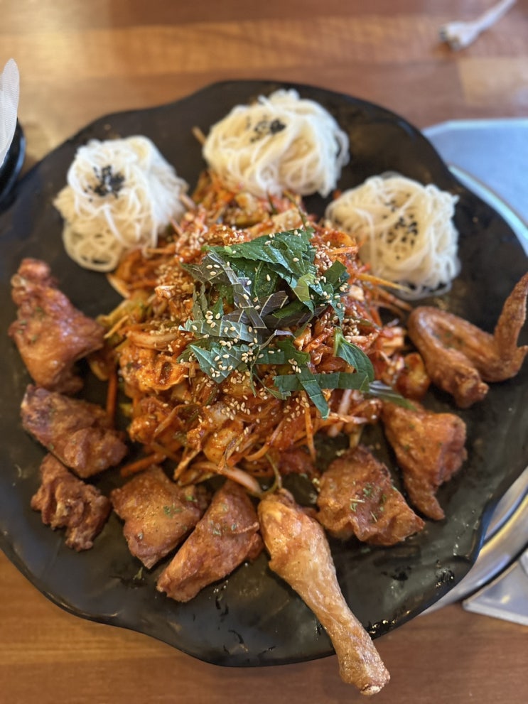 [서울 강남/일원동 맛집] 술술 풀리는 포차 / 치킨 뱅이 중 中 / 치킨 반마리+골뱅이 무침 / 일원동 맛의 거리 / 강남 맛집 / 치맥