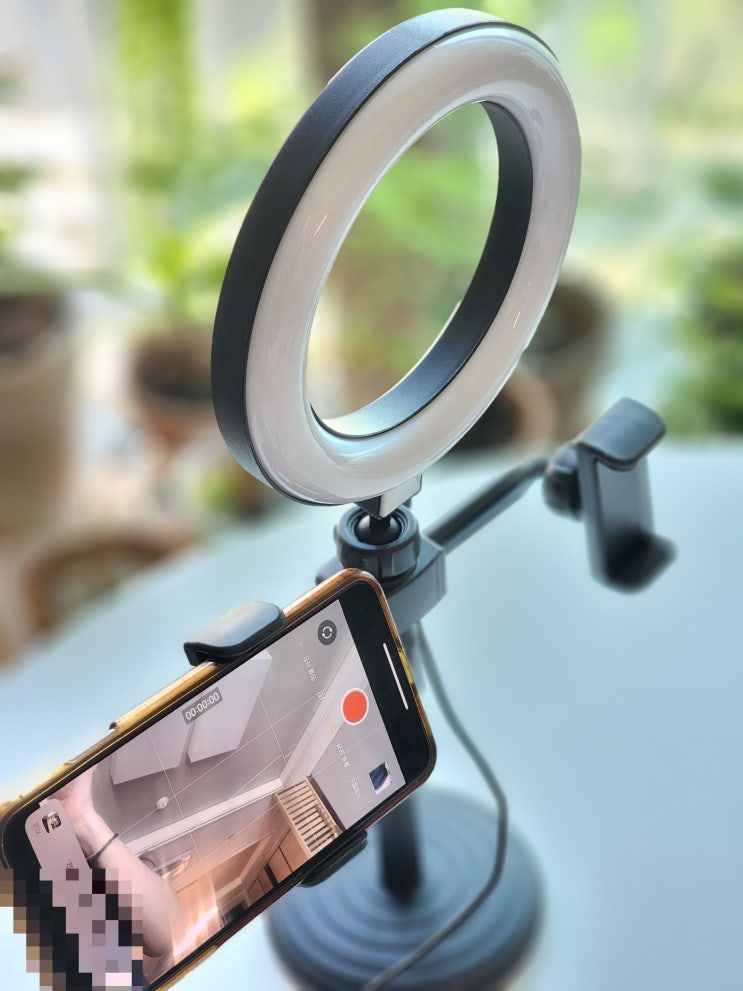 LED 카메라 촬영장비 탁상형 링라이트 유튜브장비 필요하신분 손