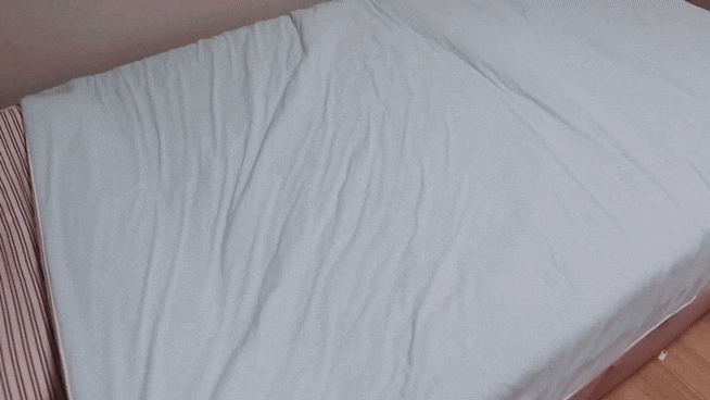 아이방 여름침구로 ‘에어씬 냉감이불’ 써봤어요