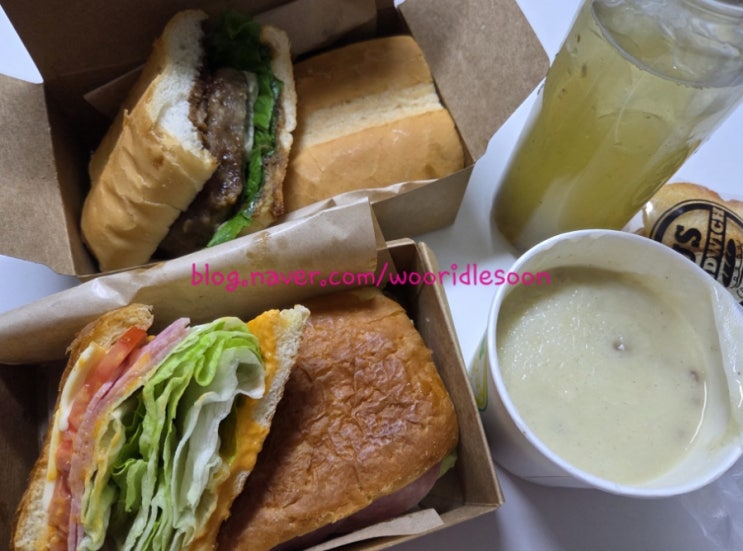 올림픽공원 샌드위치 맛집 어스샌드위치 올림픽점 포장후기