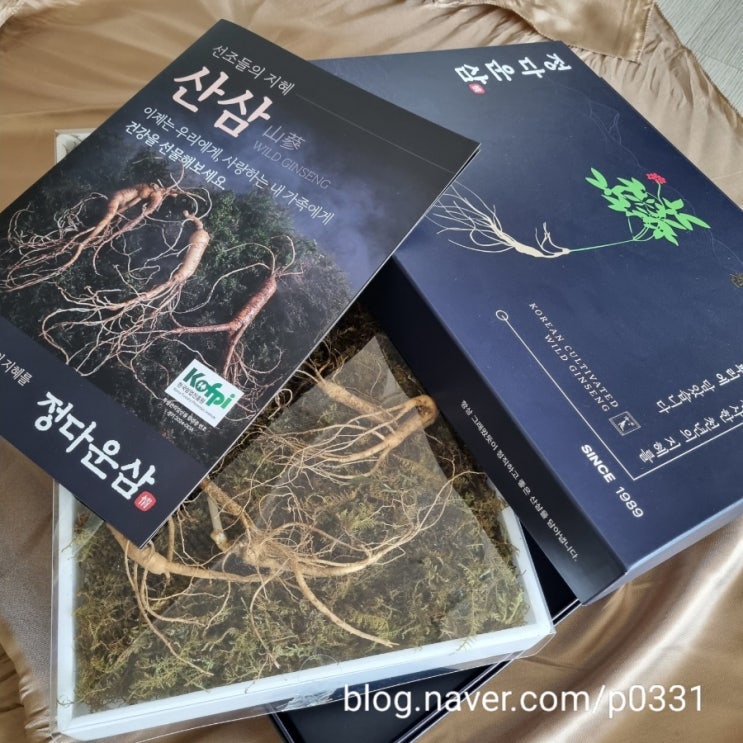 [5월 가정의달•어버이날 산삼 선물🎁 착한가격의 7년근 산양삼 정다운삼 후기 -  정다운삼 산양삼• 산양산삼]