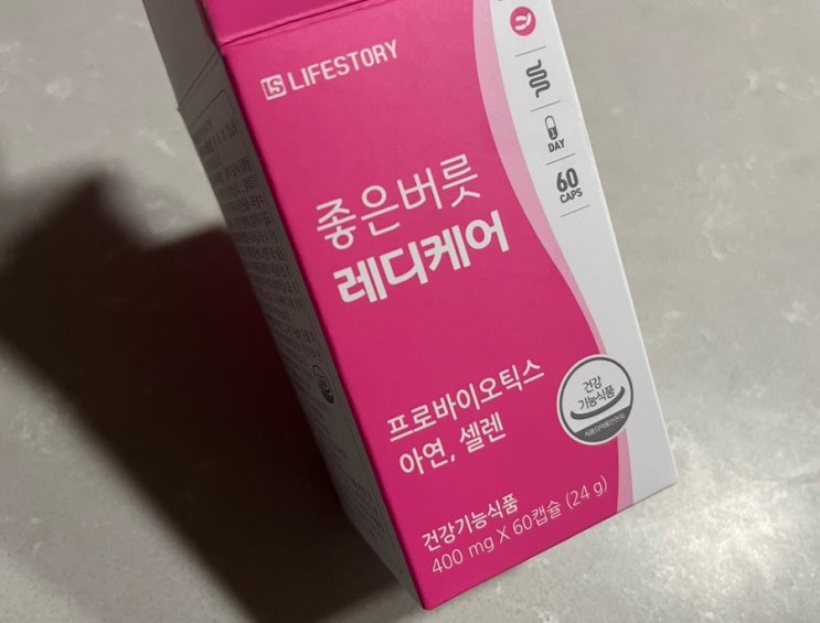 임신준비유산균 질유래유산균 좋은버릇레디케어 60일