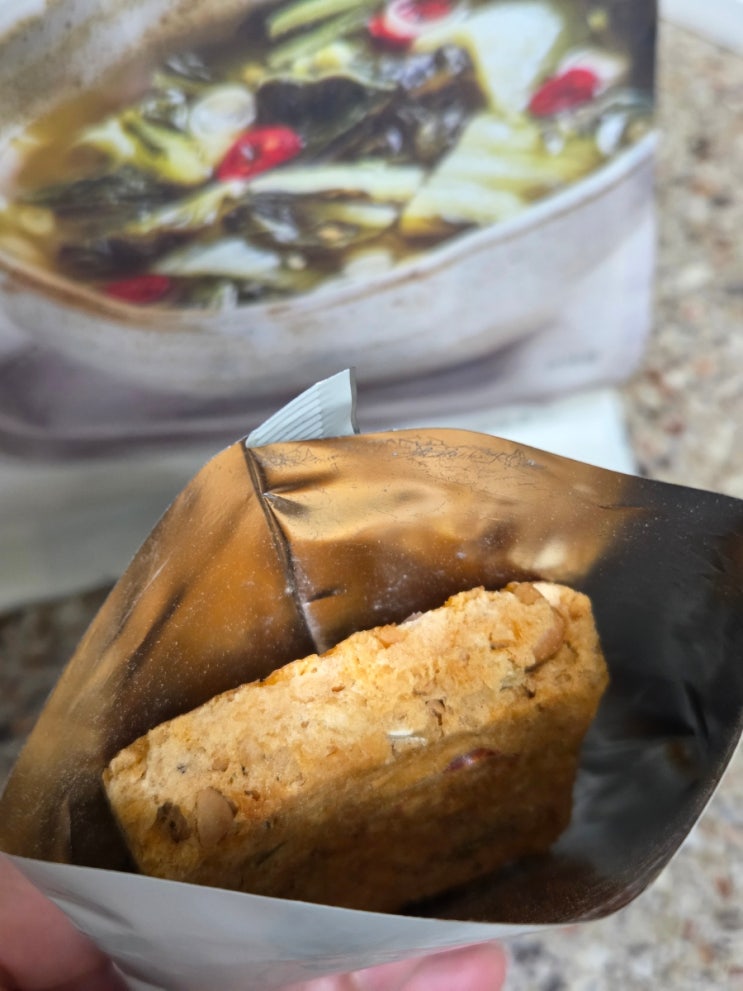 아침식사 간편식으로 좋은 동결건조국 "한담온 블럭국"