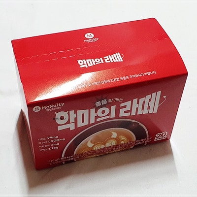 고카페인음료 맥널티 악마의 라떼 졸음 확 깨는 피로회복음료
