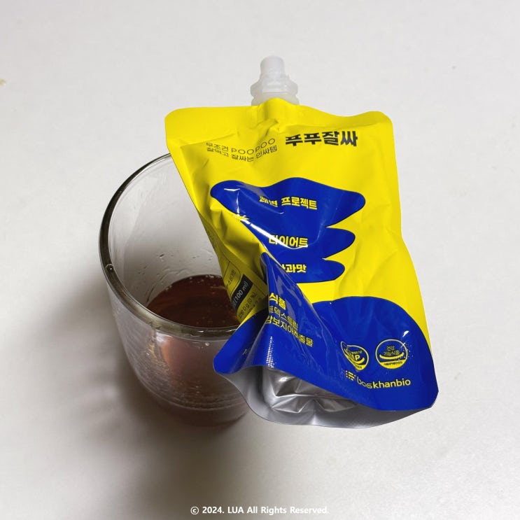 푸푸잘싸 식이섬유 다이어트 사과맛 유명템 후기