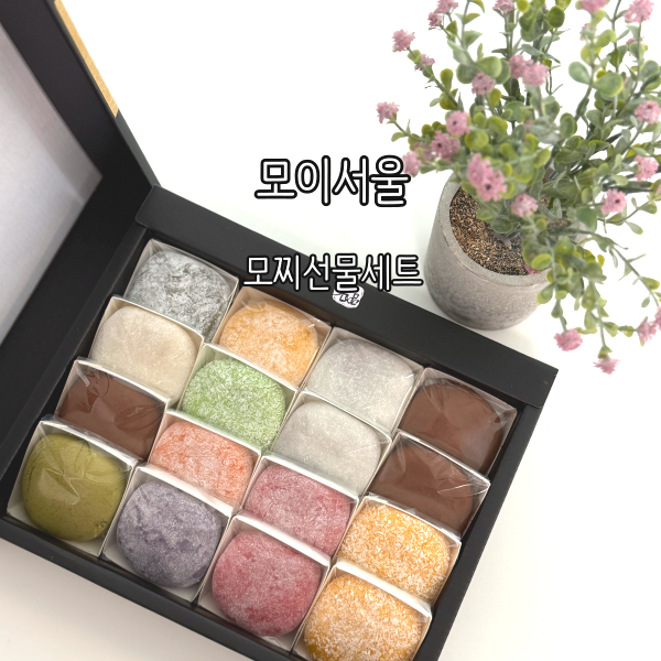 모이서울 모찌선물세트 고급 디저트 추천 장인이 만든 수제 모찌떡