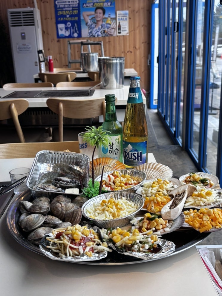 강릉여행 필수코스! 경포대조개구이맛집 강릉조개의정석