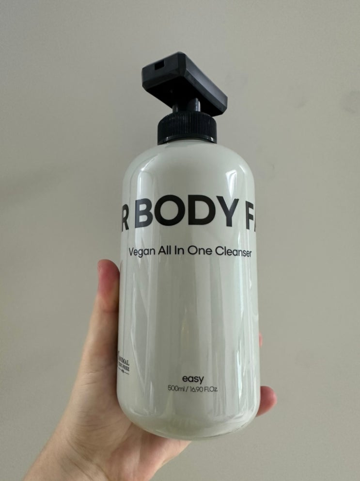 이지 비건 올인원 클렌저 미스티포레스트 500mL 리뷰,  촉촉함과 상쾌함을 동시에! 올인원 클렌저 추천