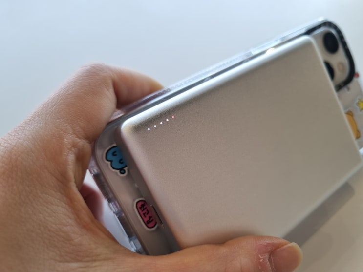 포켓비 초슬림 맥세이프 보조배터리 10,000mAH 아이폰 보조배터리 추천