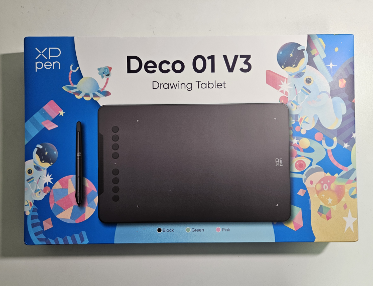 엑스피펜 Deco 01 V3 펜타블렛 리뷰~필압을 원하는 자여 여기로~