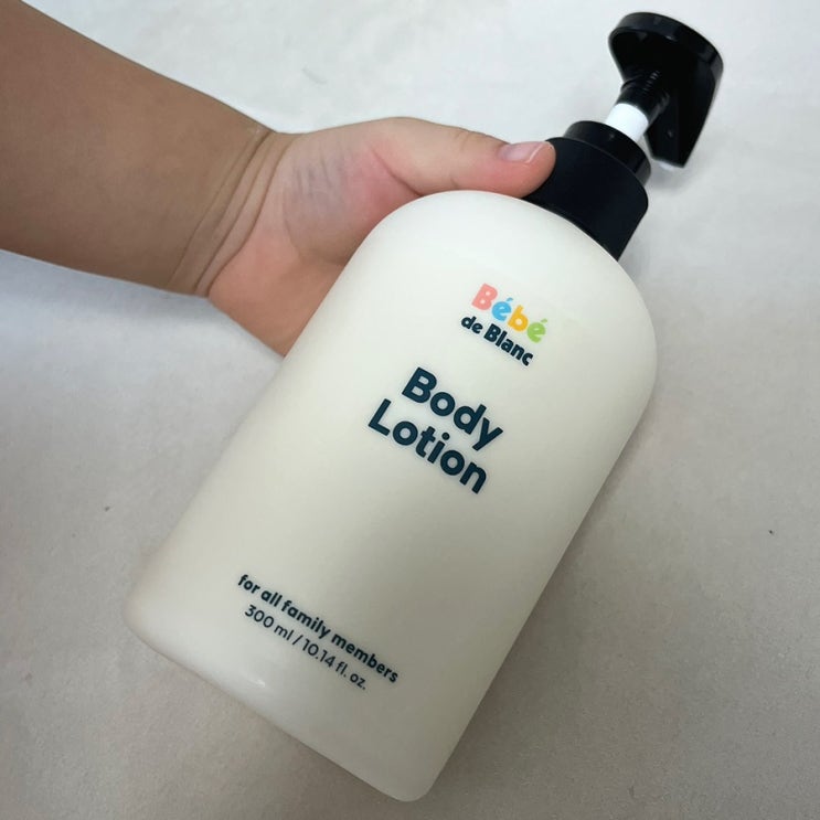 베이비로션 베베드블랑 순한 고보습 아기로션