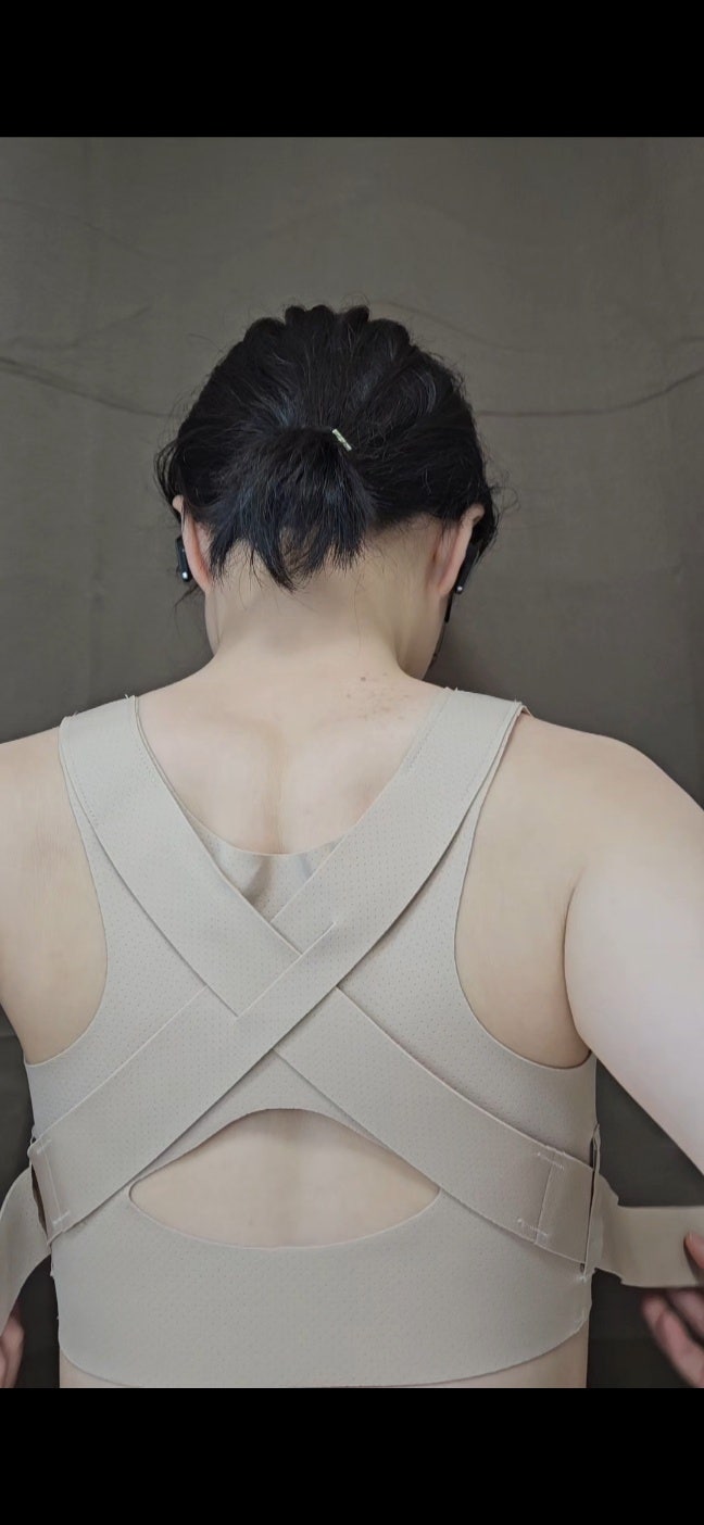 라운드숄더+일자목 교정템 하루반 바르다 브라 후기