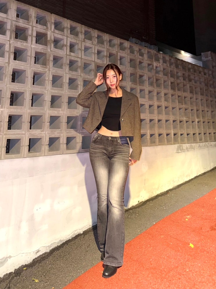 엘르 시그니처 스판 앵클부츠 프렌치 감성 가득한 겨울 데일리부츠 코디 후기
