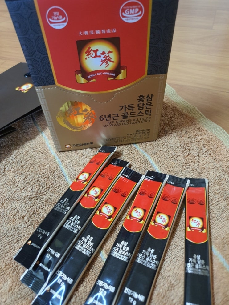 소중한 분께 홍삼선물  고려인삼유통 진한 홍삼스틱 좋아요