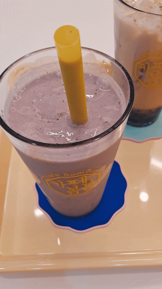 광양카페 카페봄봄 광양중동점 블루베리요거트