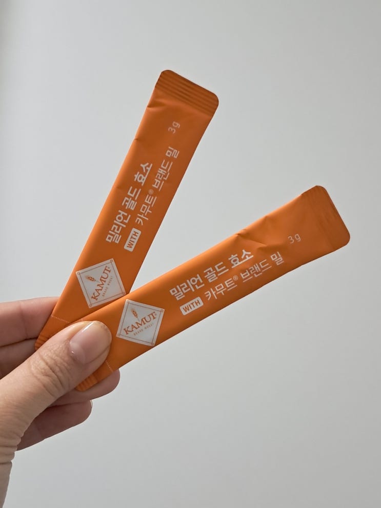 100만 역가 수치 좋은버릇 카무트 효소 섭취 후기