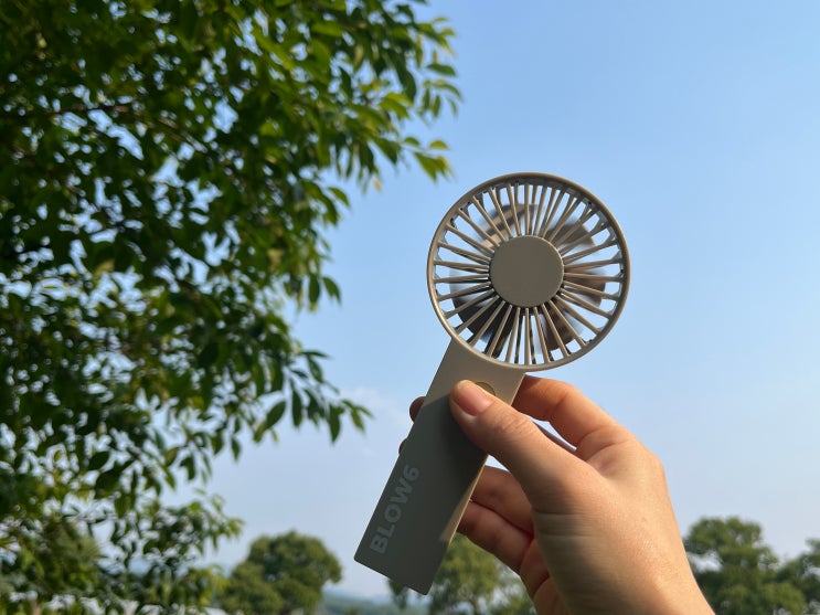 휴대용선풍기 블로우6 미니지만 빵빵해