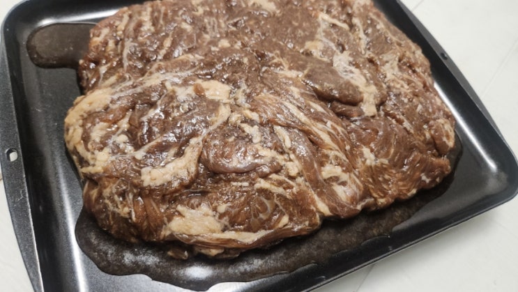 해동보드로 냉동고기 해동하고 빠른 요리 편해지오