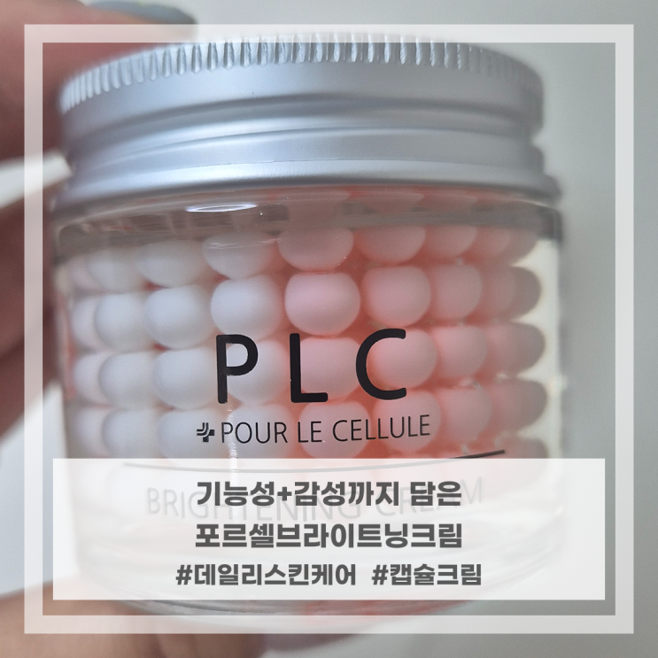 [미백크림] 포르셀브라이트닝크림으로 피부 톤업 루틴 완성!