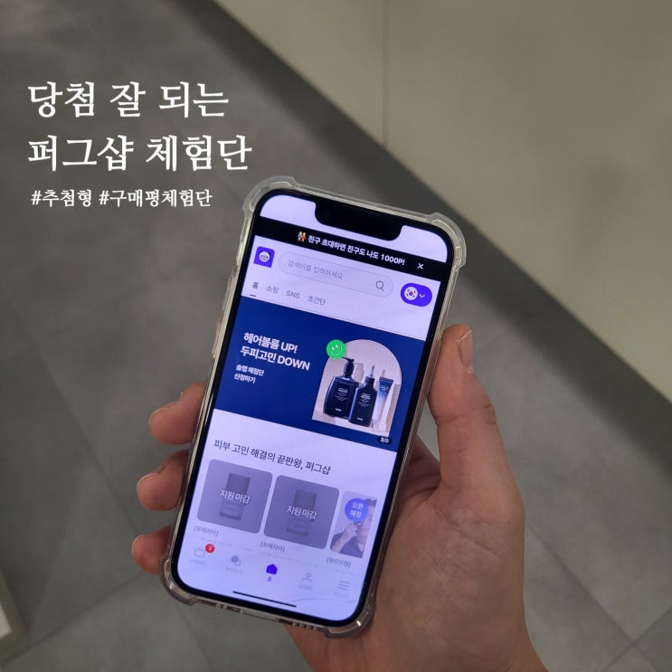 당청 잘되는 체험단 사이트 퍼그샵 추천인 코드 구매평 블로그체험단