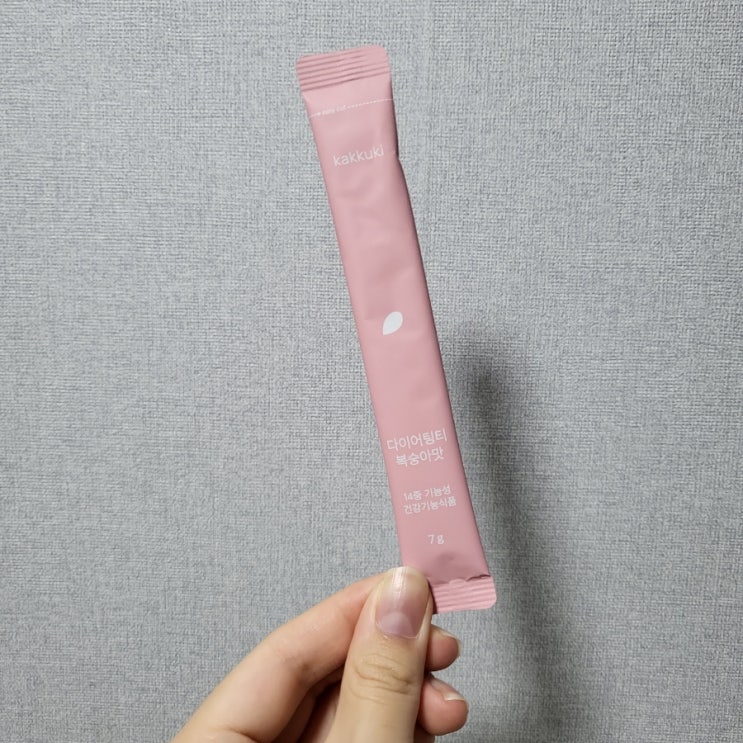 음료 대용 다이어팅티 복숭아맛 | 탄산이 있는 다이아트 티