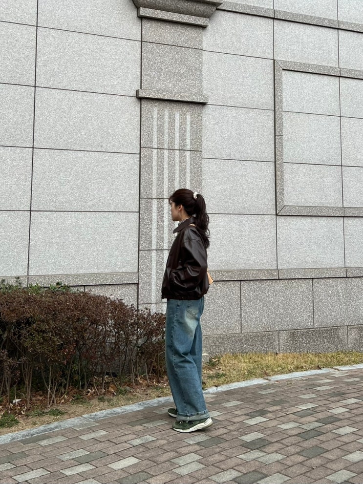 👖 [스탠다드에러] 87-STAN162 워시드 빈티지 캣워싱 와이드 데님팬츠 솔직 리뷰!