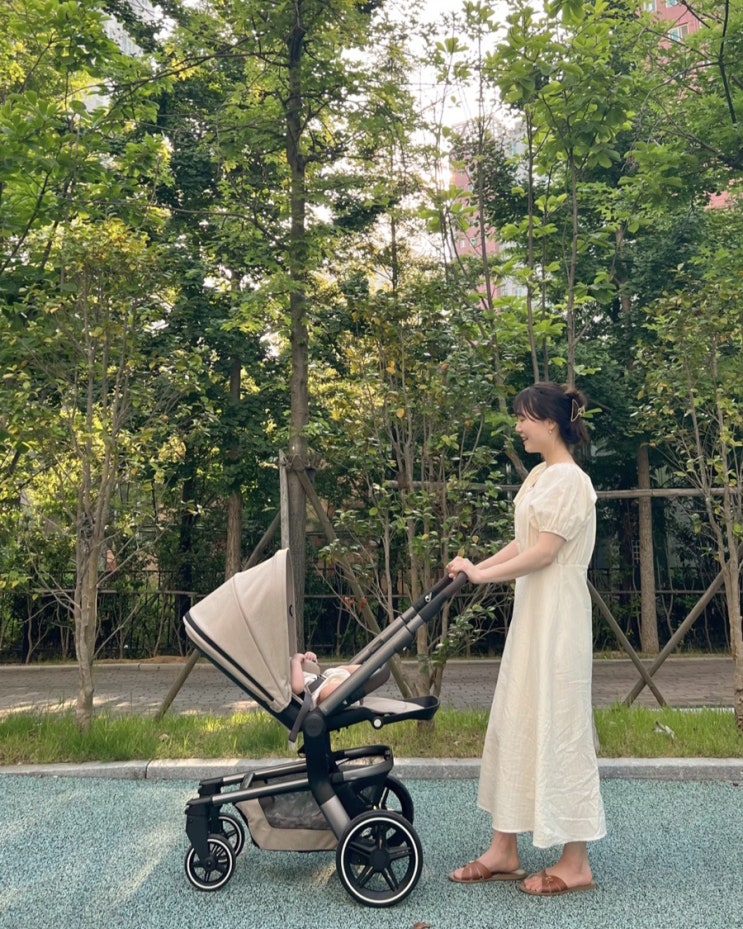 신생아 절충형 유모차 추천- 줄즈 허브플러스 유모차 신생아 전용 이너시트 '코쿤' 장착 방법, 추천 이유