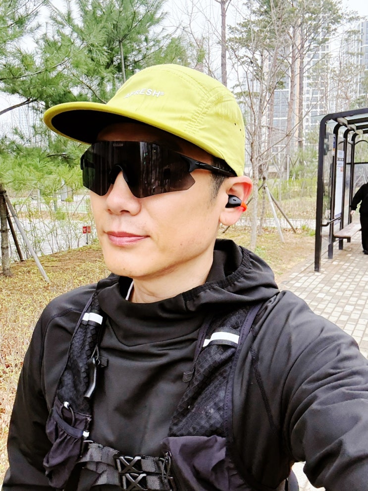 스틸리즘 초경량 러닝 선글라스 RX-21g 깃털 같은 무게로 완성하는 주말 러닝의 품격