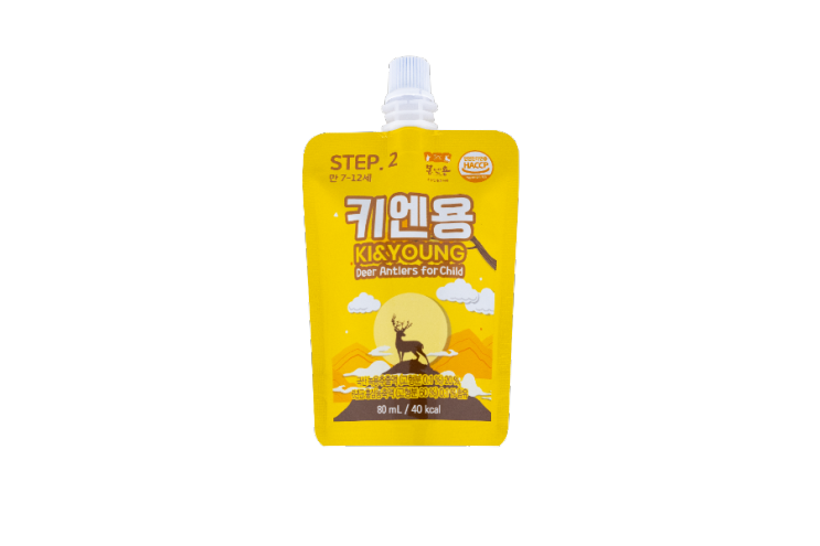 연령별 맞춤 어린이 녹용 키엔용으로 봄철 건강 챙겨요.